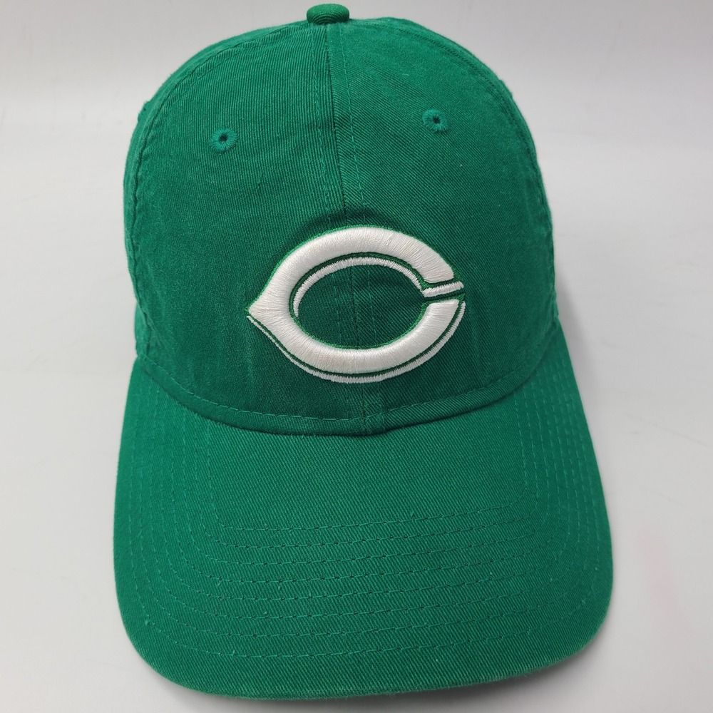 Cincinnati Reds Hat Strapback New Eraβ 9Twenty Green White MLB St Patricks Day